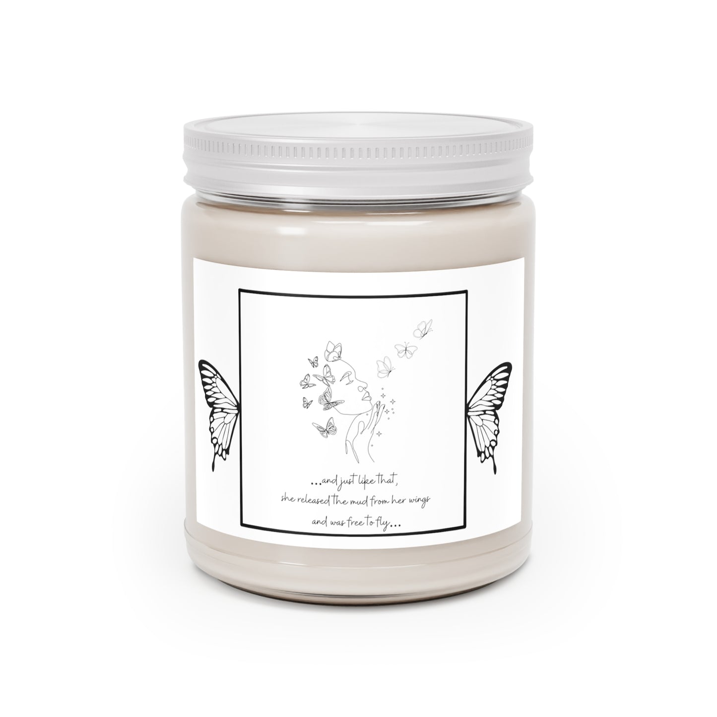 Butterfly Freedom Scented Candles, 9oz