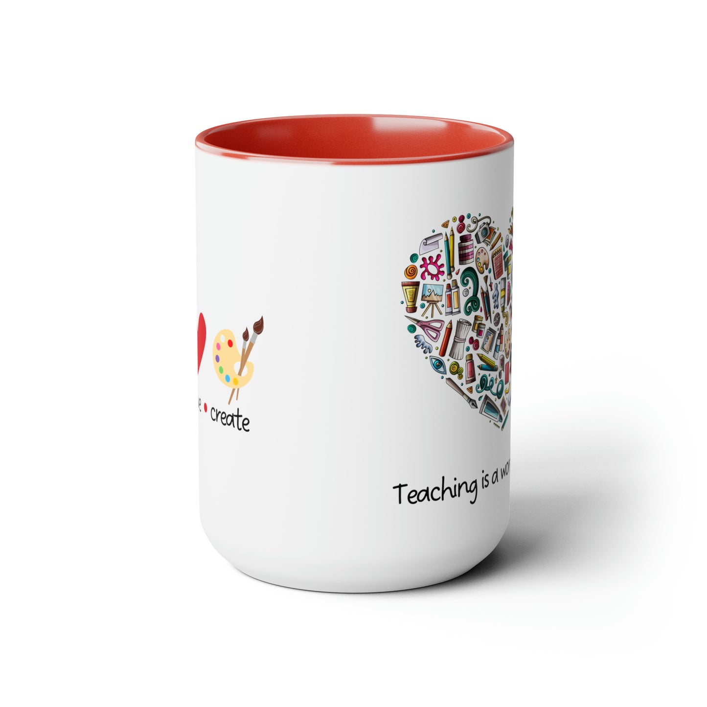 Art Teacher Valentine Mug 15oz