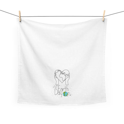 Earth in Hands Tea Towels