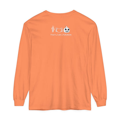 Unisex Garment-dyed Long Sleeve T-Shirt