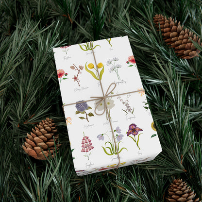 All Occasion Wildflowers Gift Wrap