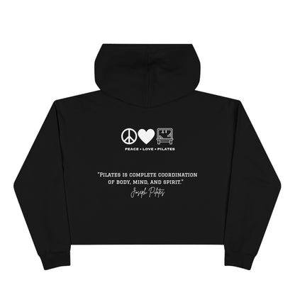 Pilates 100th Anniversary Crop Hoodie