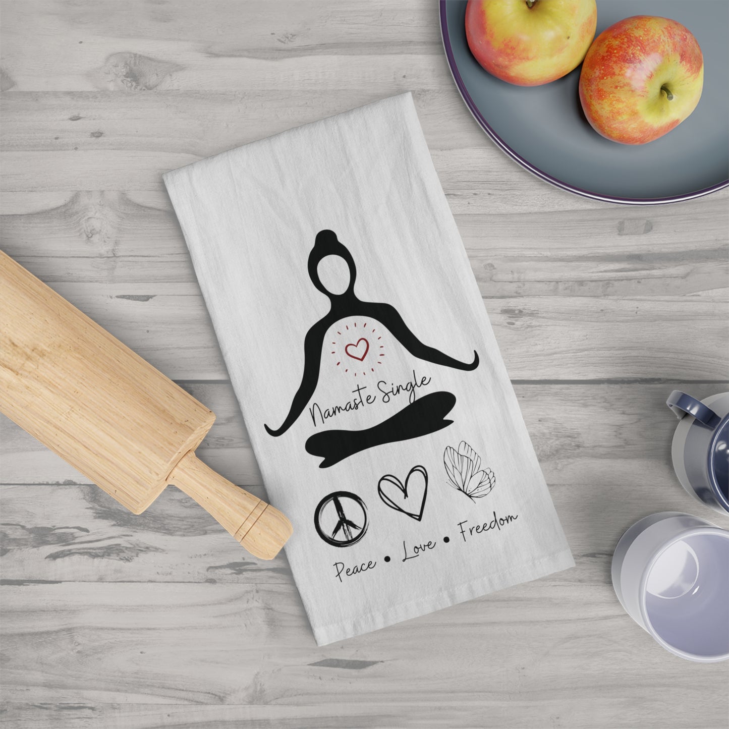 Namaste Single Tea Towel