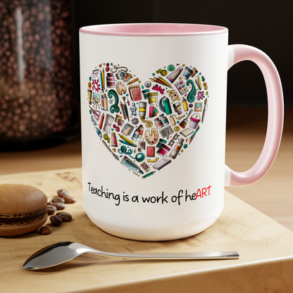 Art Teacher Valentine Mug 15oz