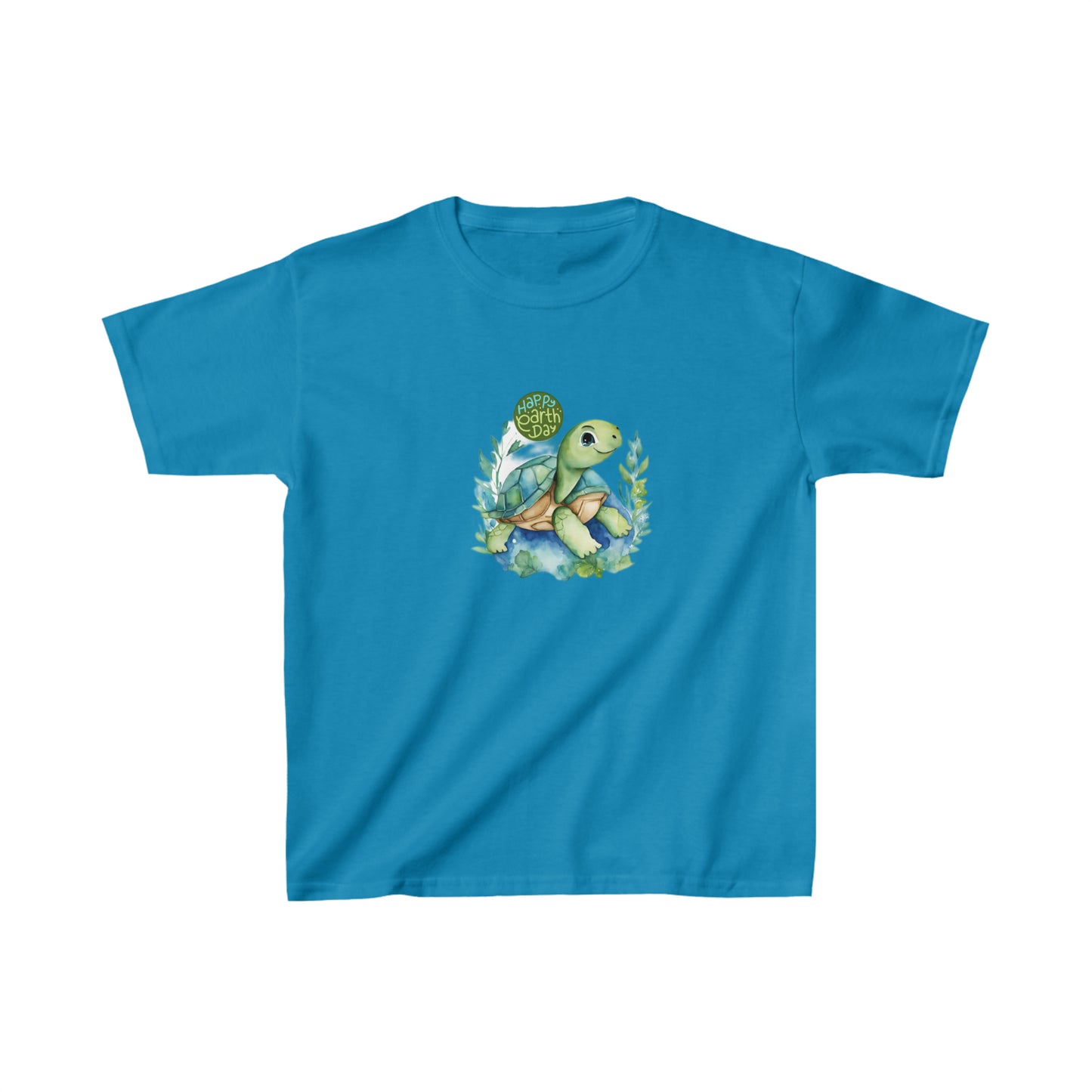 Kids Earth Day Turtle Love CottonTee