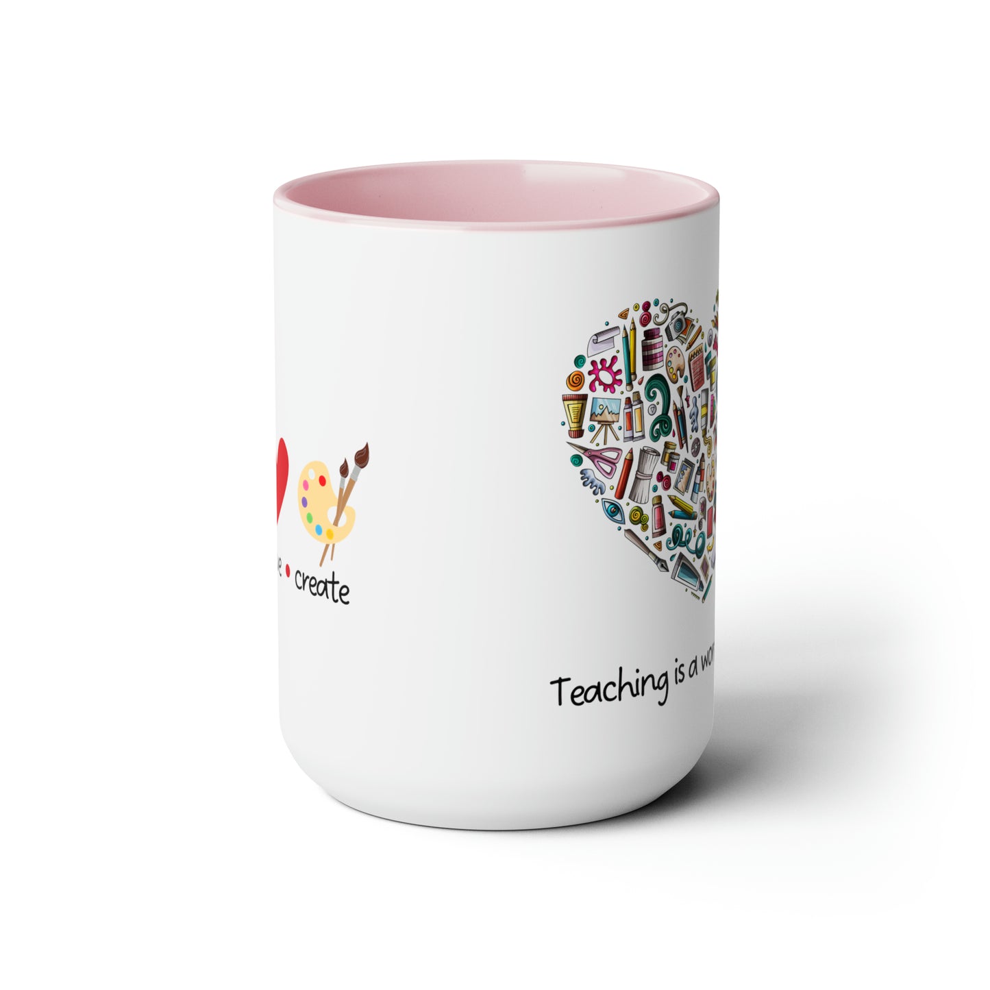 Art Teacher Valentine Mug 15oz