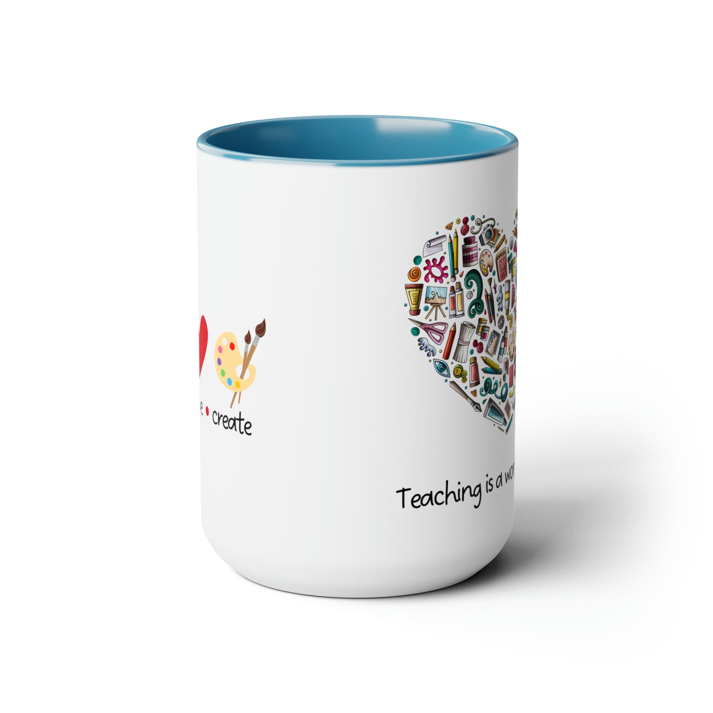 Art Teacher Valentine Mug 15oz