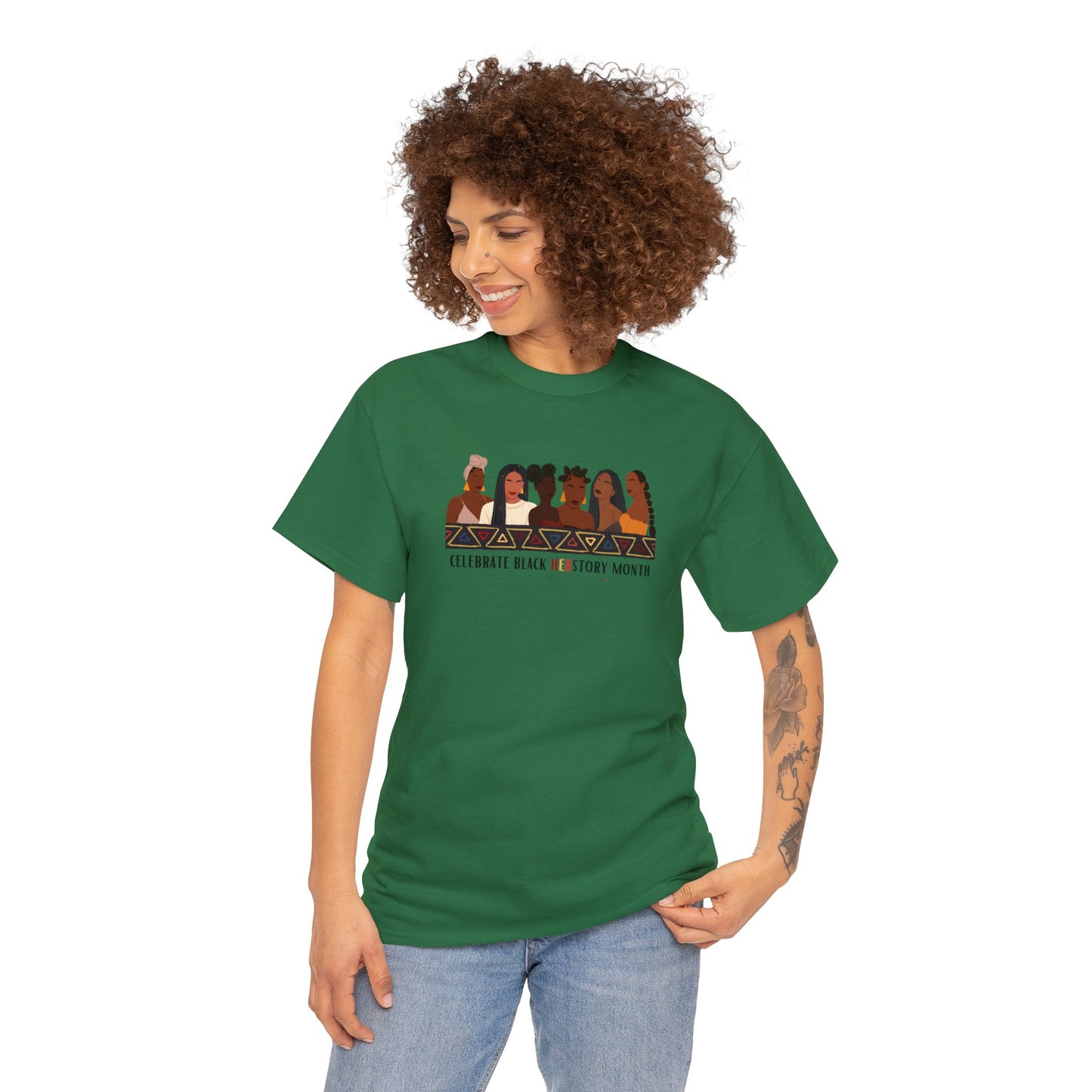 Make Herstory BHM Unisex Heavy Cotton Tee