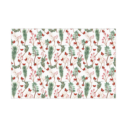 Christmas Dancing Butterly Gift Wrap