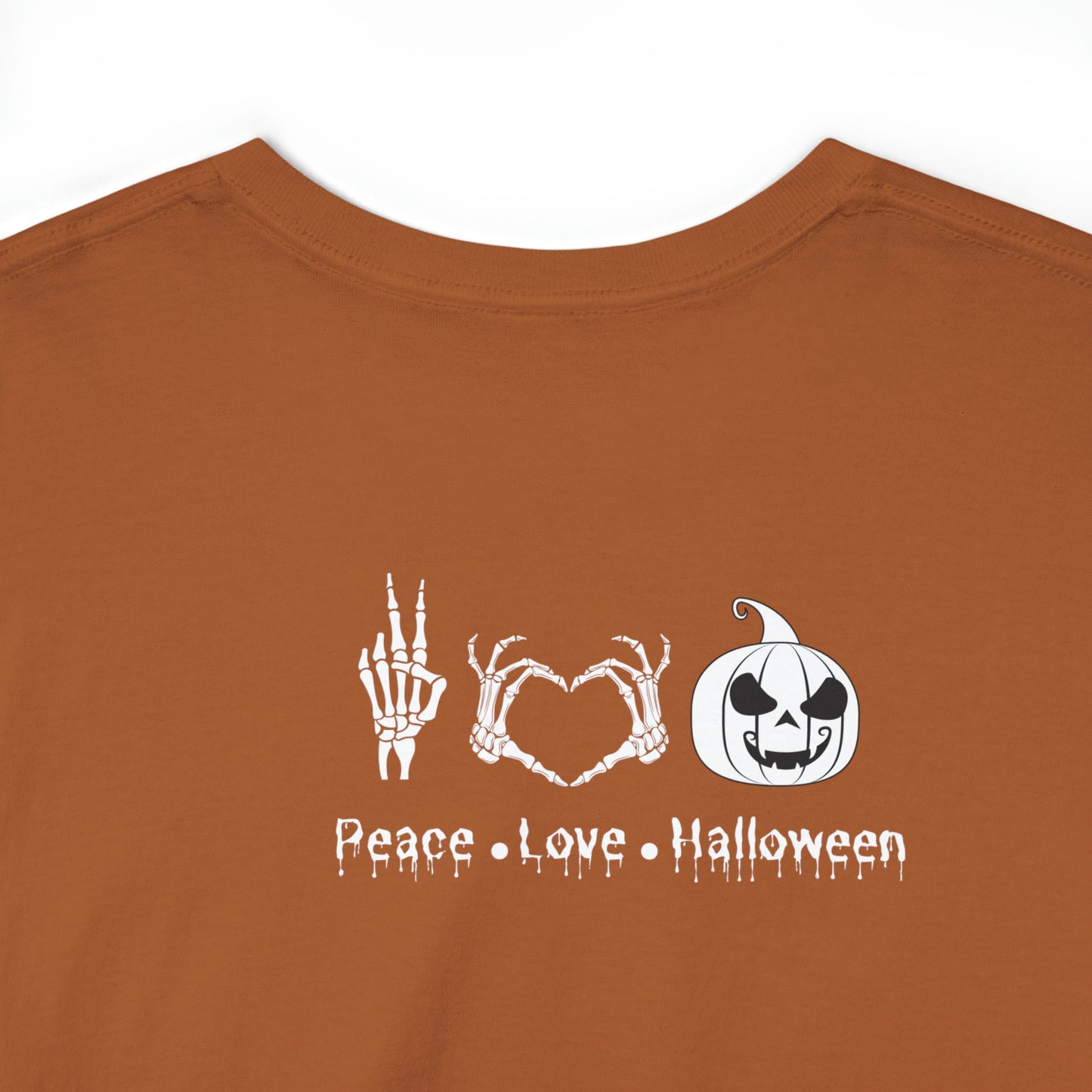 Halloween Peace Love Grade Tee