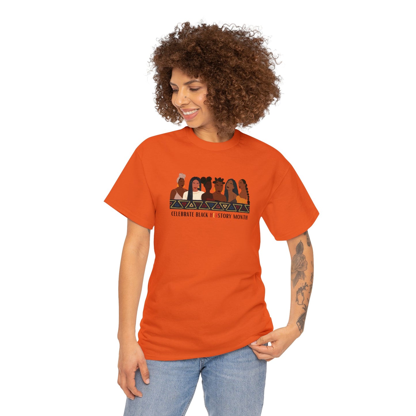 Make Herstory BHM Unisex Heavy Cotton Tee