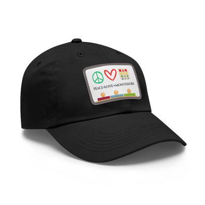 Montessori  Cap with Leather Patch