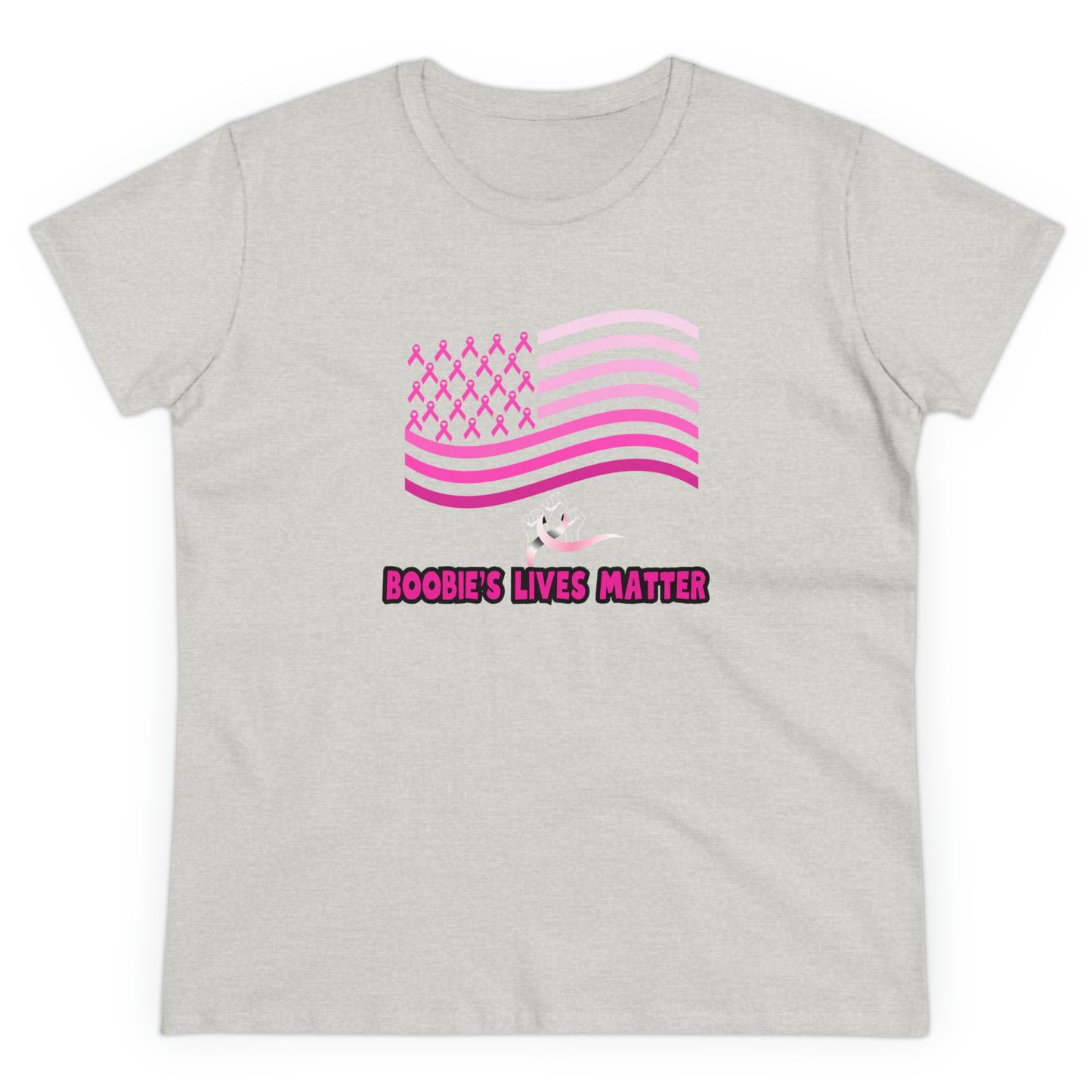 BLM Boobies Lives Matter Awareness Tee