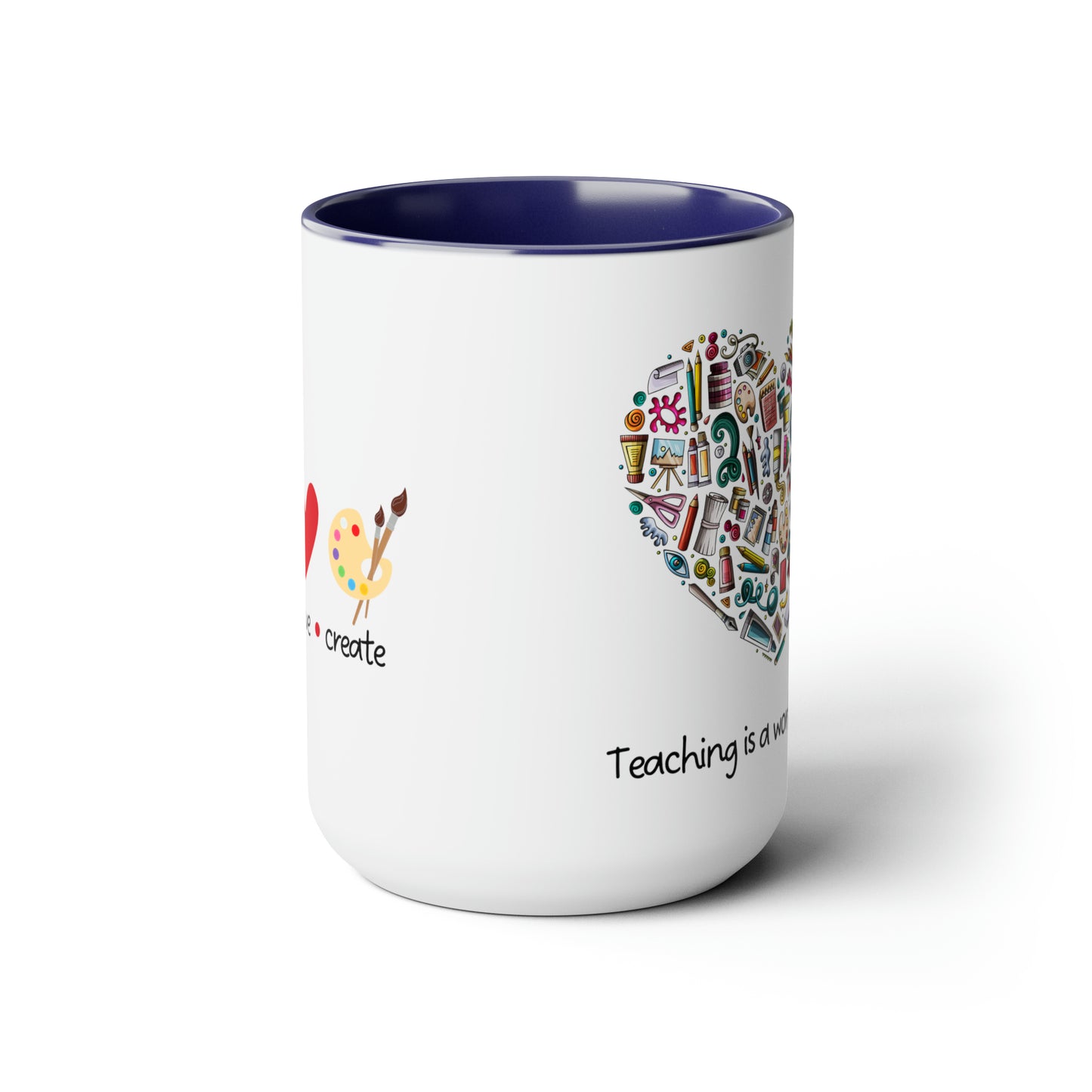 Art Teacher Valentine Mug 15oz