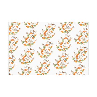 Ginkgo Autumn Gift Wrap