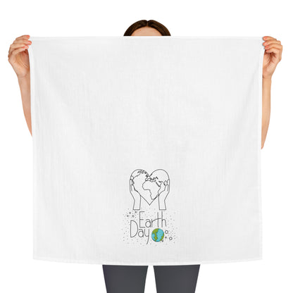 Earth in Hands Tea Towels