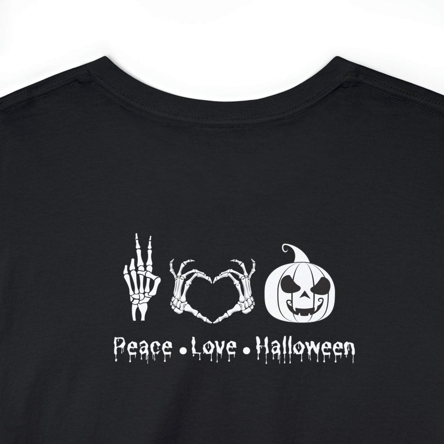 Halloween Peace Love Grade Tee