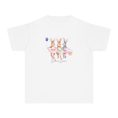 Personalized Ballerina Bunny Kids Easter Tee