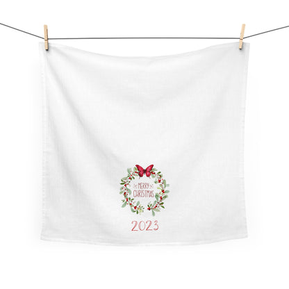 2023 Butterfly Christmas Tea Towel