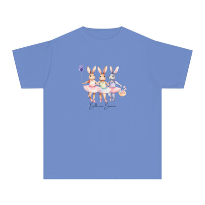 Personalized Ballerina Bunny Kids Easter Tee