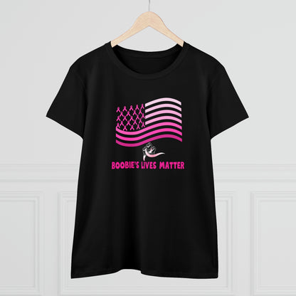 BLM Boobies Lives Matter Awareness Tee