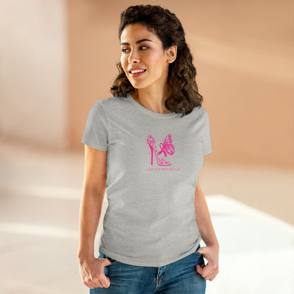 Step Towards the Cure Breast Cancer Awareness Tee