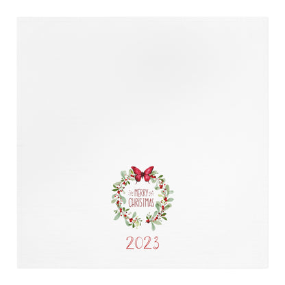 2023 Butterfly Christmas Tea Towel