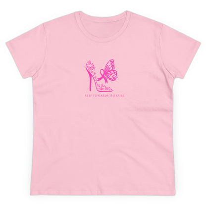 Step Towards the Cure Breast Cancer Awareness Tee