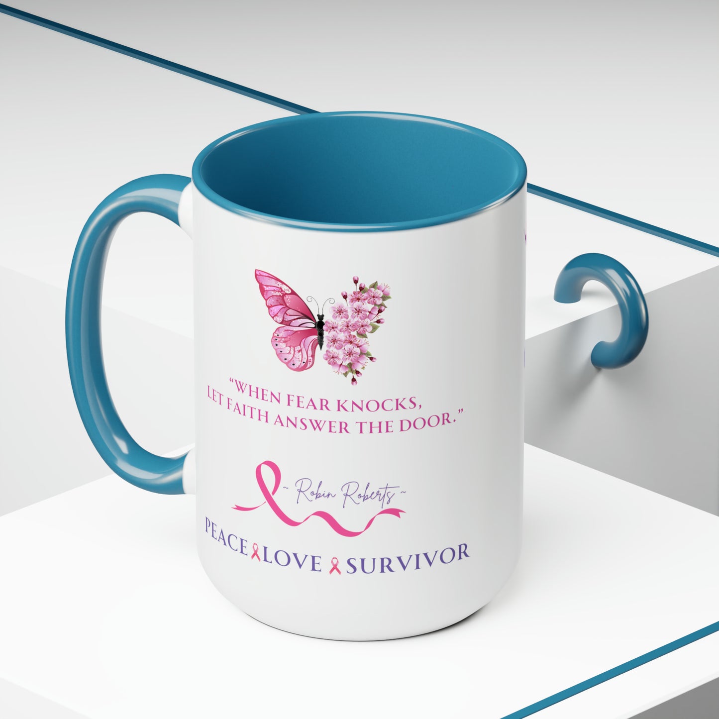Survivor Breast Cancer Awareness Mug