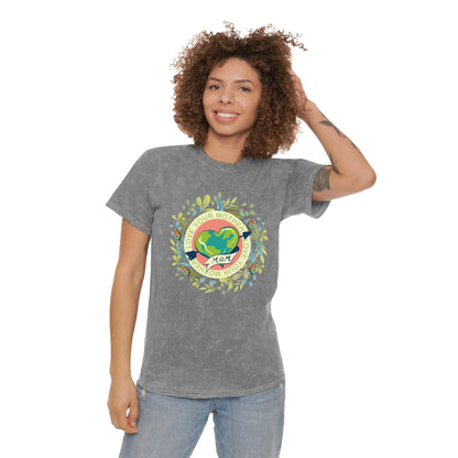 Unisex Mineral Wash Love Your Mother Earth T-Shirt