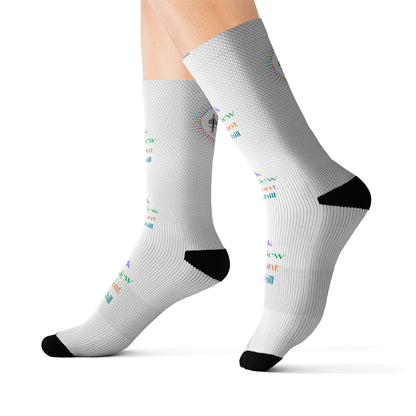 Rainbow Rivertown Socks