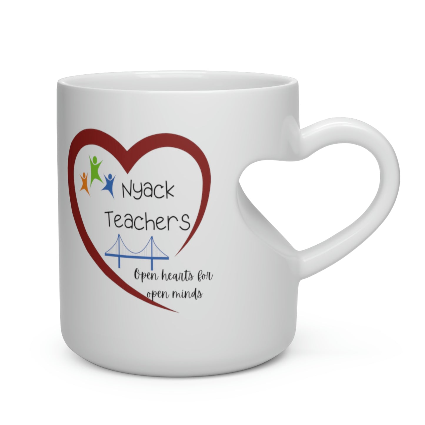 Nyack Teacher Heart Mug