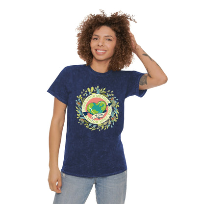 Unisex Mineral Wash Love Your Mother Earth T-Shirt